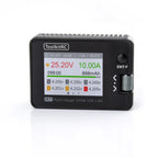 ToolkitRC M7 200W 10A Balance Charger Discharger With ADP100 for 1-6S Lipo Battery Voltage Servo Checker Receiver Signal Test