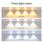 LED Cabinet Light USB Rechargeable Motion Sensor Dimmable LED Night Lamp For Kitchen Wardrobe Closet Home Lighting 20/30/40/50CM