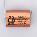 Free Shipping 2pcs/lot Tianji MKP Series Metallized polypropylene polar Audio Hi-Fi capacitor Line Ag-Cu ±3%