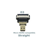 Anti-interference Ribbon FPV HDMI-Compatible Connector Flexible Flat Cable Raspberry Pi 4 Micro Mini HDMI-compatible
