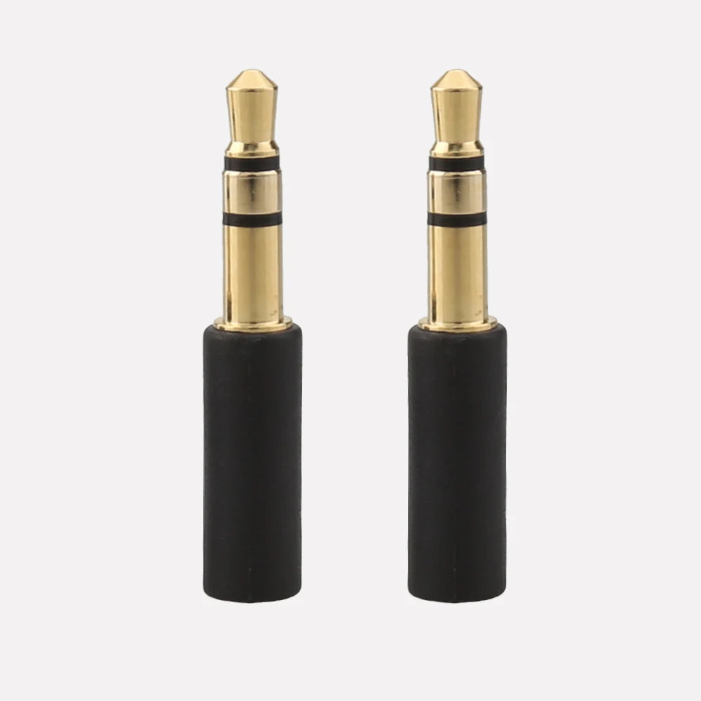1 Pair 3.5mm to MMCX Adapter/0.78mm Pins for M1 M2 ZX-1 WTD-3 Headphones Conversion Pin DIY Stereo Headset