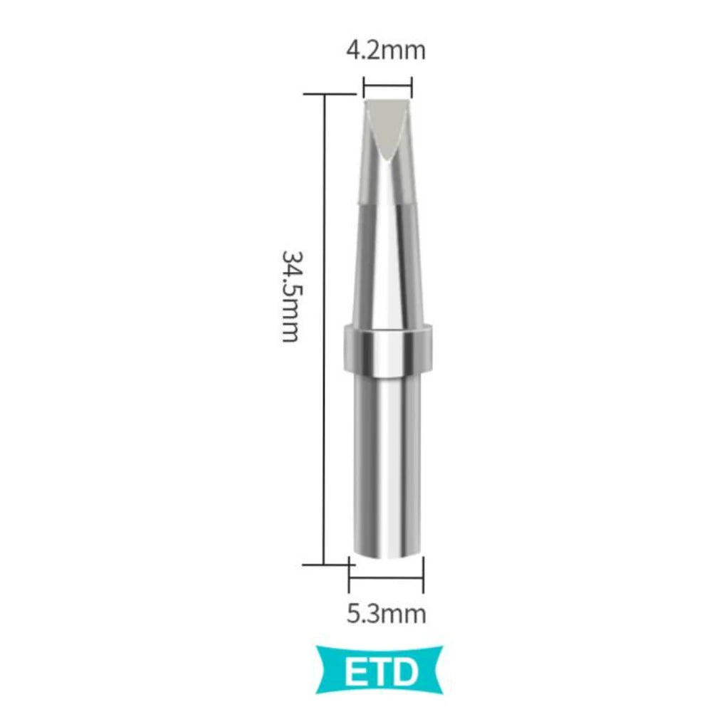 Weller ET Series ETD ETB ETA Soldering Iron Tip Copper Lead-Free for WES50 51 Soldering Station Welder For PES51 LR21 Handles