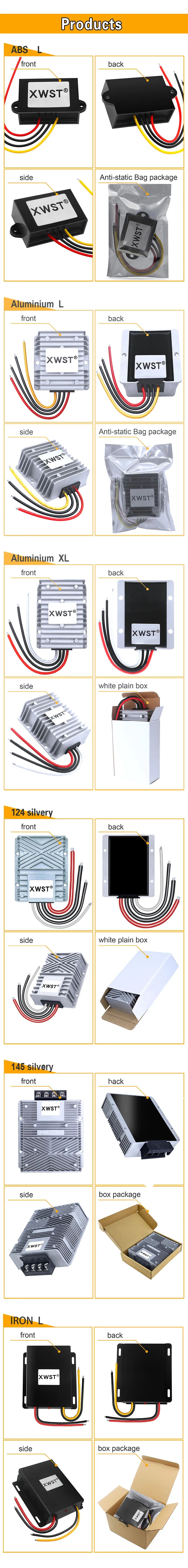 12V to 15V Step-Up Boost DC-DC Converter 1~100A Voltage Regulator Module for Solar Inverter Hybrid Systems