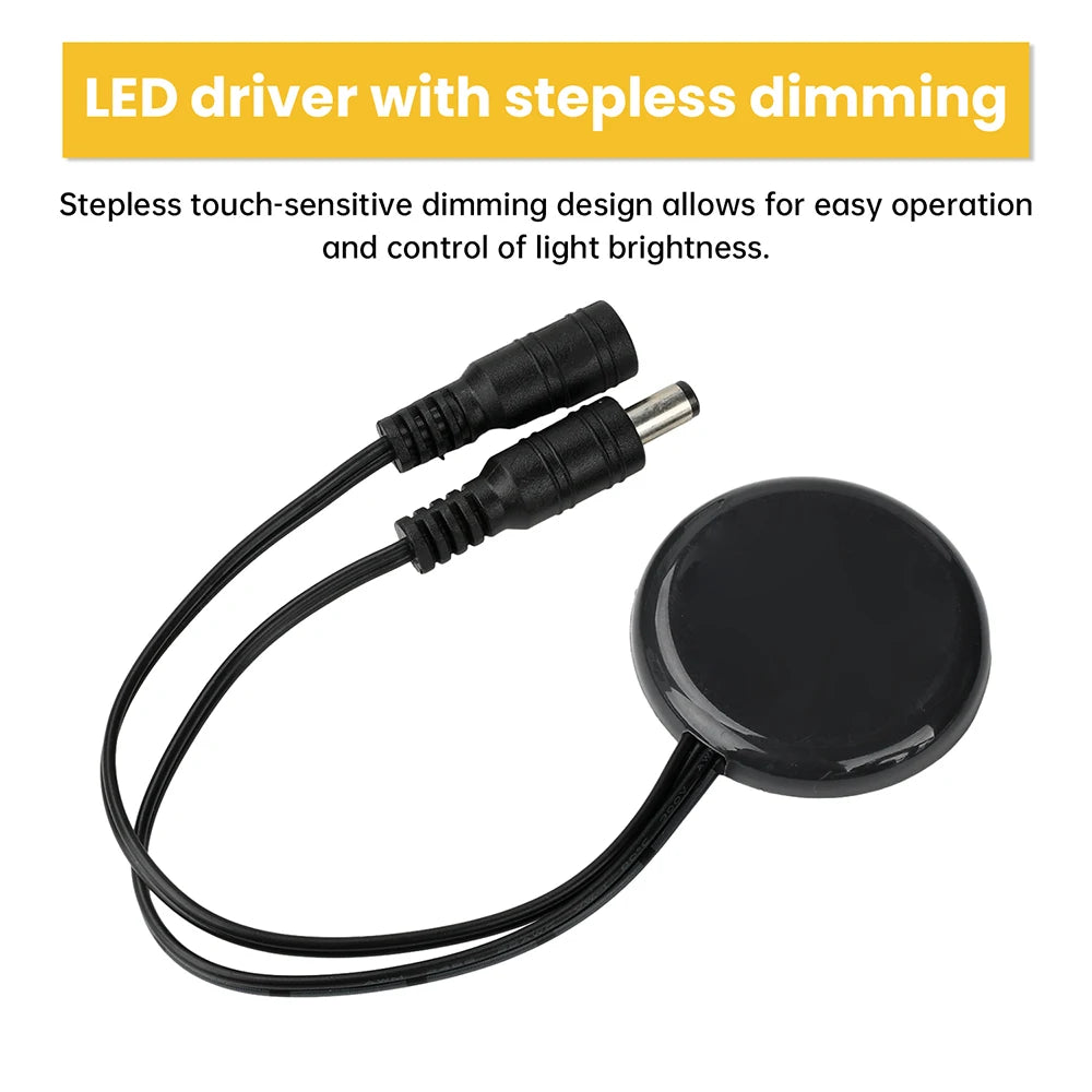 5V 12V 24V LED Dimmable Touch Sensor Switch Penetrating Wood Panel Smart Home Customized Dimmer for Lighting Control