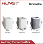 HUNST Welding Marking Smoke Absorption Dust Purifier XF180 XF250 Laser Smoke Exhauster Filter Element Replacement