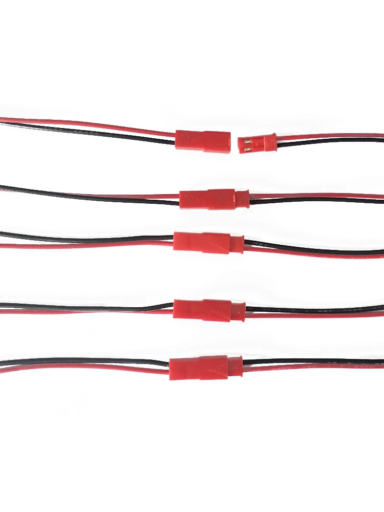 30/50/100pairs 2pin 3pin 4pin 5pin 6pin 15cm JST SM Connector Quick Male/Female Extension Cable For Lamp Driver CCTV Led Strip