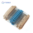 300PCS Metal Film Resistor Set 1/2W 1W 30 Values 0.1R~750R 1K~820K High Precision 1% Assortment Kit for Electronics Repair