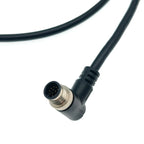 M12 Cable Connector Male and Female Circular Shield 2 3 4 5 6 7 8 9 12 17 Pin PVC PUR Straight Angle Mold OEM Waterproof