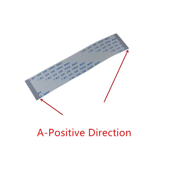 10PCS Flat Flexible Cable FFC FPC AWM 20624 80C 60V VW-1 FFC-0.5MM 1.0MM 4/5/6/8/10/12/14/16/18/20/24/26/30/32 Pin