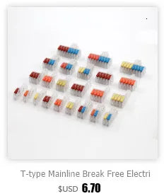 Wire Connector 222-412 2 Pin Splicing Terminal Blocks Led Strip Lighting Electric Quick Connectors Mini Conductor Rail Conector
