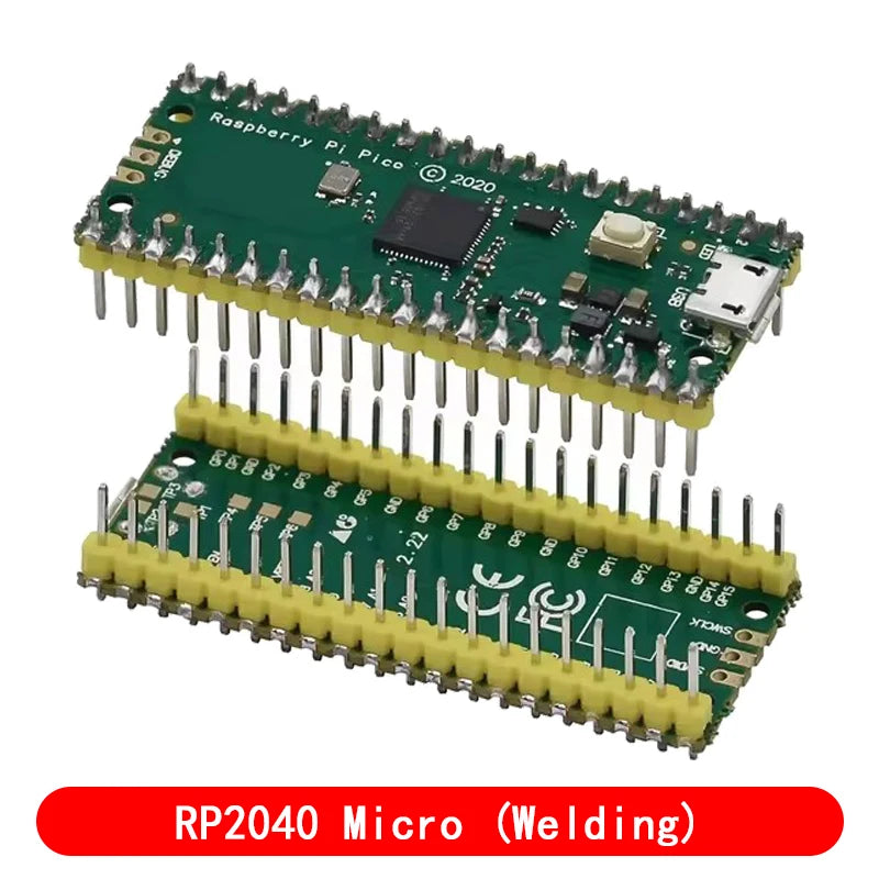 Raspberry Pi Pico Board RP2040 Dual-Core 264KB ARM Low-Power Microcomputers High-Performance Cortex-M0+ Processor