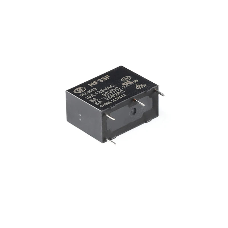 5Pcs New Relay HF33F JZC-33F-005 012 024-HS3 ZS3 HF33F-012-ZS3 4PIN 5PIN 5A 5V 12V 24V Power Relays