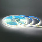 COB LED Strip Light Power Kit 220V 110V AC 3000K 4000K 6000K 2pin 240LEDs/m with IC Driver IP20 8mm PCB Dimmable Linear Lighting