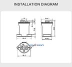 SEV100AD 12V 24V 36V 48V 72V High Voltage Charging Station DC Contactor DC Power Electric Relay Switch for EV Charger