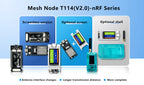 Heltec New Mesh Node T114 V2 Meshtastic Tracker nRF52840 SX1262 LoRaWAN LoRa Arduino BLE  Positioning Devboard
