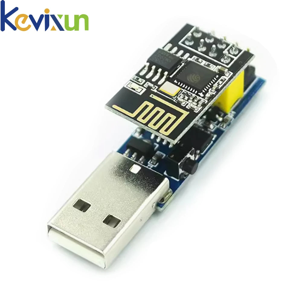 5/1PCS CH340C USB ESP8266 ESP-01 ESP01S Prog WIFI Downloader Module Developent Board for Arduino Programmer Adapter