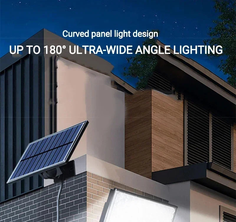 Solar Lights Outdoor 234LED 3 Modes Motion Sensor Flood Lights with Remote IP65 Waterproof Security Solar Lights for Outside