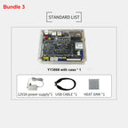 Youyeetoo YY3568 ARM AI Dev Board Rockchip RK3568 Quad Core A55 Motherboard Dual Gigabit Ethernet WiFi6 Android11 Debian Support