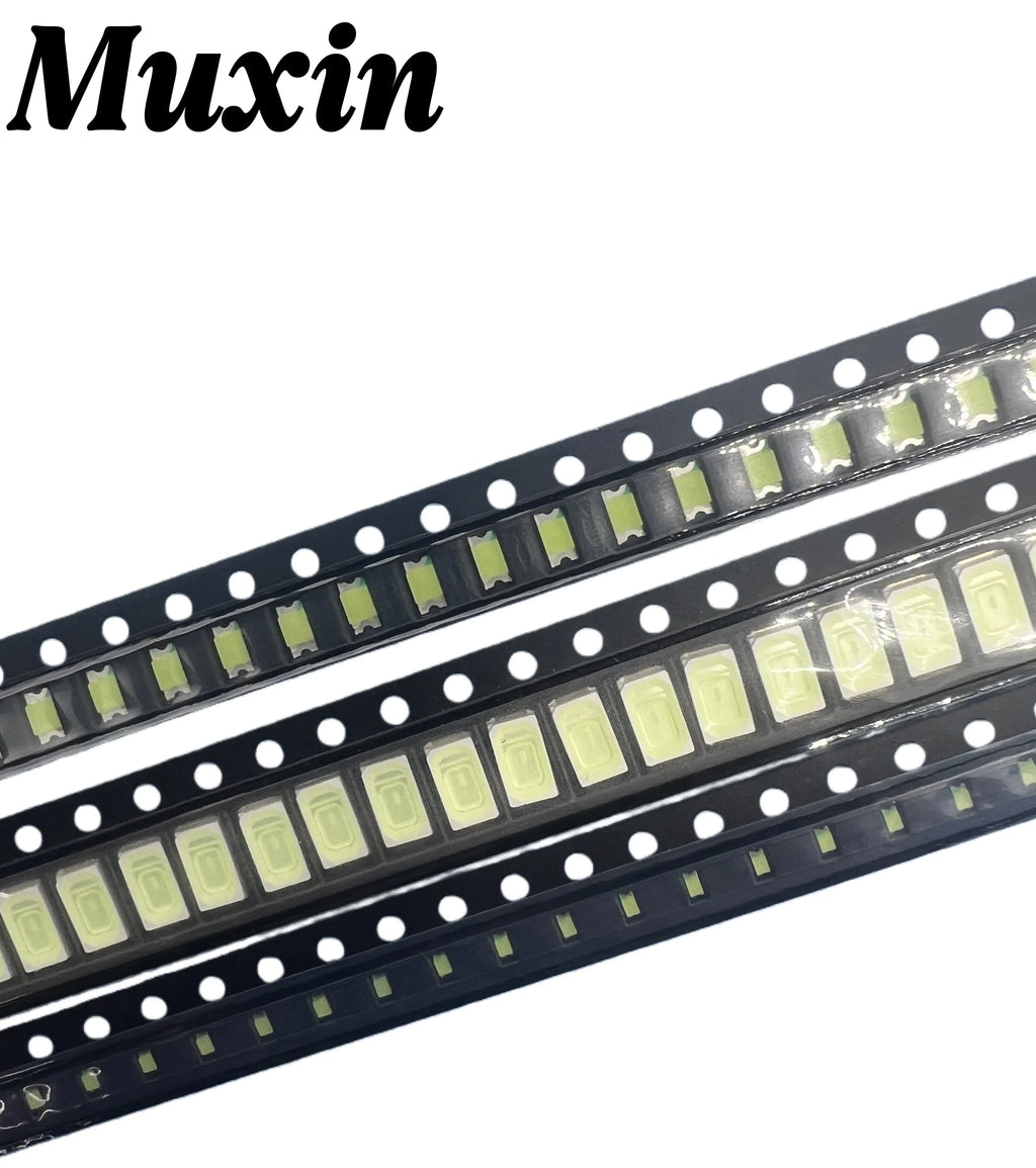MX 100pcs 5050 1206 2835 3528 0402 0603 0805 3014 4014  Ice Blue SMD LED Diode High Brightness Lighting Bead for DIY Projects
