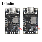 Lithium Battery Charging Boost Module With Balanced Support Fast Charge With Indicator Type-C USB 2/3S BMS 15W 8.4V 12.6V 1.5A