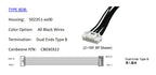 5023510600 Wire harness, MOLEX Duraclick Standard 2.00mm Pitch OTS Cable,502351-0600, 6P, Off The Shelf, 10Pieces Per Bag