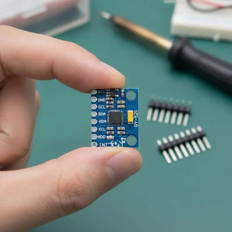 1 Set MPU6050 GY-521 3-Axis Accelerometer Gyroscope 6DOF Sensor Module High Precision Small Size Breakout Board