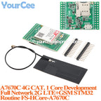 A7670C 4G CAT.1 Core Development Board Module Full Netcom LTE+GSM STM32 FS-MCore-A7670C FS-HCore-A7670C FS800E F704UC A724UG