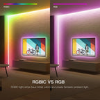 Tuya Smart WIFI RGBIC COB LED Strip Light Tape Addressable WS2811 IC Flexible RGB Neon LED Light 12V APPControl for Alexa Google