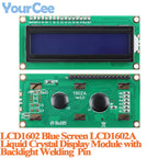 LCD1602 LCD2004 Yellow-Green/Blue Display Screen with Adapter Board with I2C IIC LCD1602A LCD2004A LCD Module with Backlight