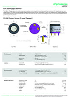 Original ALPHASENSE Safety monitoring Oxygen Sensor O2-A2 O2A2 02-A2 02A2 Gas Sensor Oxygen Battery O2-A3 O2A3 Oxygen Detector