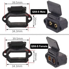 QS8-S Power Charging Plug XT90 Male Female Diamond Shell XT90S Anti-fire Electric Vehicle Lithium Battery Modification Interface