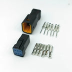 JST 2P 3P 4P 6P 8P 0.6 MM Waterproof Wire Connector Plug Male And Female Socket With Cable JST JWPF Electrical Connectors