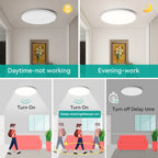 LED Radar Sensor Light Waterproof Ip44 220V Ceiling Lamp for Living Room Bathroom Corridor Decor Led Panel Light Motion Sensor
