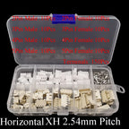 1Box SH 1.0MM/JST 1.25mm/ZH 1.5mm/PH 2.0mm/XH2.54mm/VH 3.96mm Male Plug Female Socket Housing Crimp Terminal Connector Kit