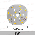 1PCS High Bright LED Light Board 2W 3W 5W 7W 9W 12W 15W 20MM - 100MM SMD 5730 For DIY Bulb Circular Transformation Light Source