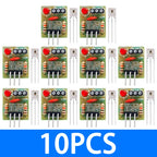 1~20PCS EGBO KY-008 650nm Laser Transmitter Module with Laser Sensor Module Non-Modulator Tube Laser Receiver Module Kit