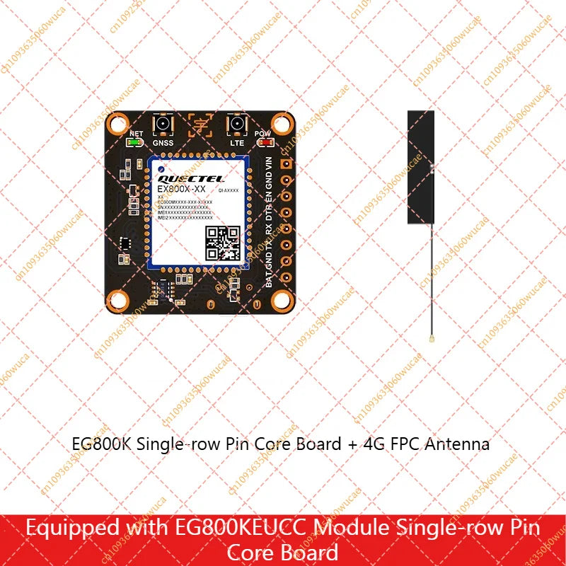 Quectel EG800AK LTE Cat 1 bis 4G Module, Global Bands DTU IoT Communication Core Board EG800Z