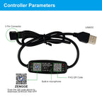DC5-24V USB/DC Mini Led Controller 3Pin 28Keys Remote Bluetooth App Music Control For Individual Addressable WS2812 RGB Strip