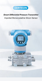 3051DP Differential Pressure Transmitter 4-20mA+HART Explosion Proof Digital Sensor for Industrial Automation