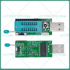 1-5pcs For CH341A V1.7 USB Programmer With 1.8V Level Shifter For W25Q64FW GD25LQ64