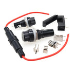 5Pcs BLX-A Glass Fuse Holder 5x20mm 6x30mm PCB Mount Fuseholder Clip Ceramic Fuse Tube Socket for Electrical Safety