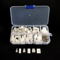 50 Sets Kit KF2510 2p 3pin 4 Pin Pitch Electrical Connector with Box Male Female 2.54mm Wire Connector Terminal