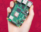 Original Raspberry Pi 4 Model B 1GB/2GB/4GB/8GB RAM 64 bit quad core processor 1.5GHz, supports WiFi Bluetooth 5.0