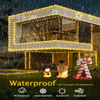 1000/500LED Green Wire Led String Fairy Lights US/EU Plug 110V/220V Waterproof LED Christmas Tree Holiday Home Garden Decor Xmas