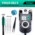YIHUA 982-V Precision Solder Station with Fast Heating Micro Fine Tip C210 Soldering Iron Remote Control Handle