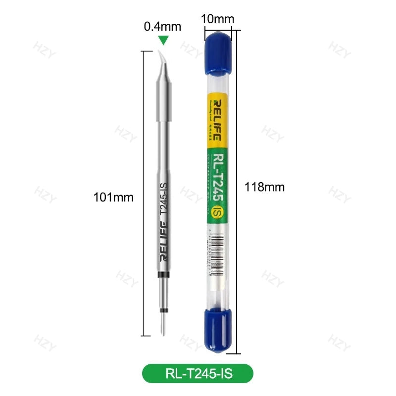 RELIFE Super Fine C210 T245 C245 Soldering Tips C115 Soldering Iron Tip for GVM T210 GVM T115 Professional Soldering Station