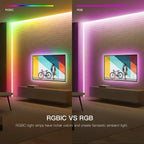Smart TUYA WS2811 RGB IC Dreamcolor COB LED Strip Light Segment LED Control Music Mode Voice Control Support Alexa Google Home