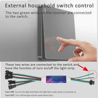 WS2811 Horse Race Running Water Led Strip 24V COB 360LEDs/M SMD 120LEDs/M Touch Controller Sync Controller 1to4 1to8 Sequential