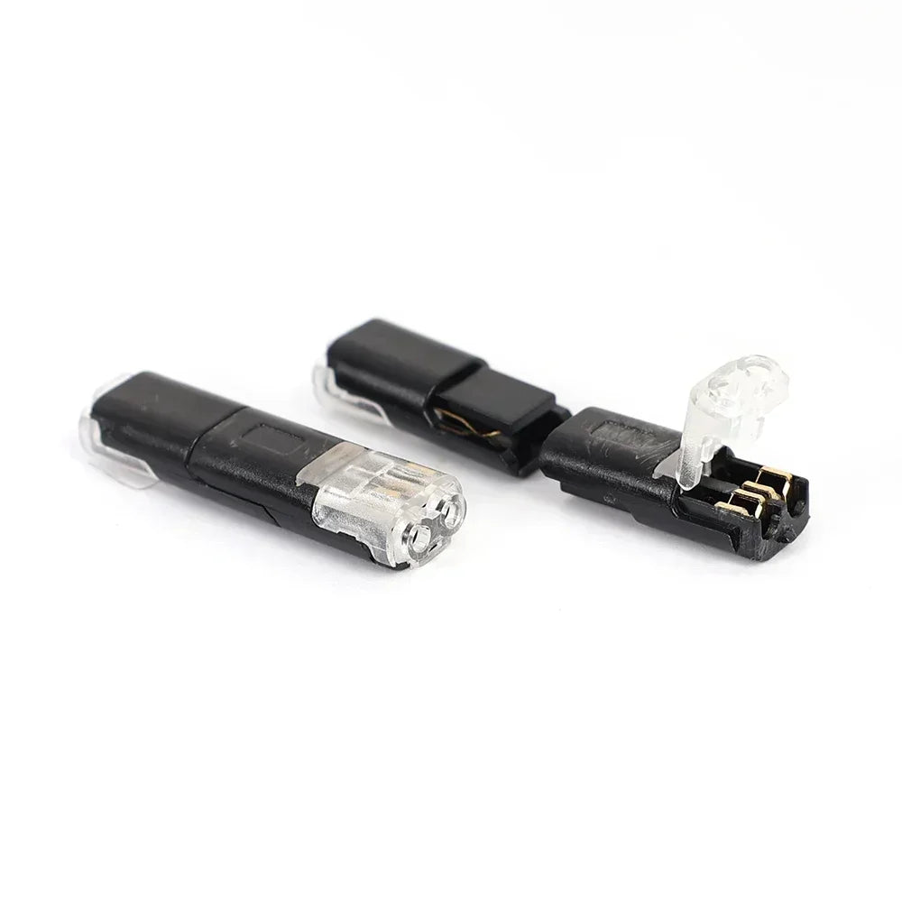 50-1PCS 2 Pin Way Plug Waterproof Electrical Connector Car Wire Cable Automotive Electrical Connector Strip Terminal Connection
