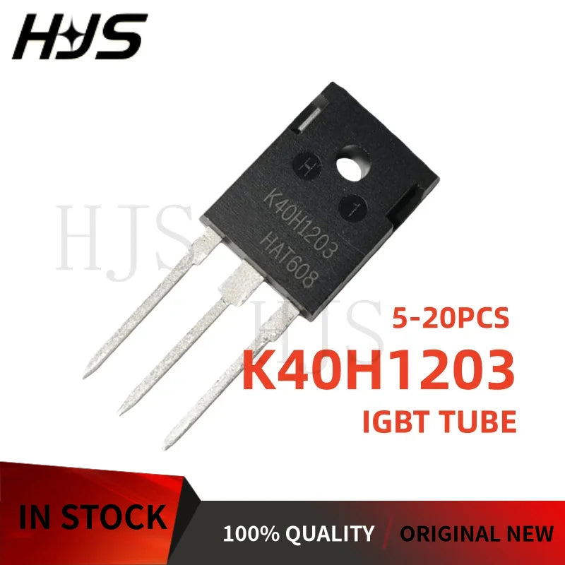 5-10-20PCS K40H1203 IKW40N120H3 TO-247 IGBT transistor for welding machine New In Stock